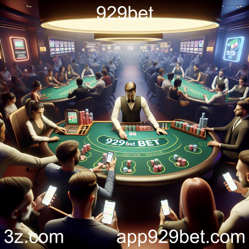 Explore o Casino Ao Vivo da 929bet: A Emoção dos Jogos de Azar em Tempo Real